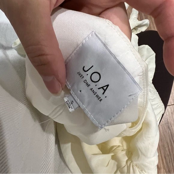 Revolve J.O.A White Cutout Mini Dress - Picture 14 of 15